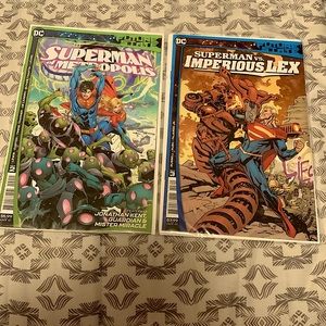 Future State: Superman of Metropolis #2 + Future S: Superman vs Imperious Lex #3